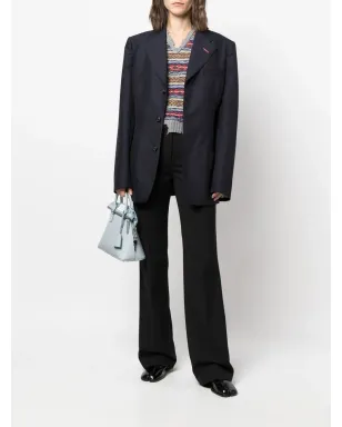 Maison Margiela シングルブレスト・テーラードブレザー ブルー - サムネイル3