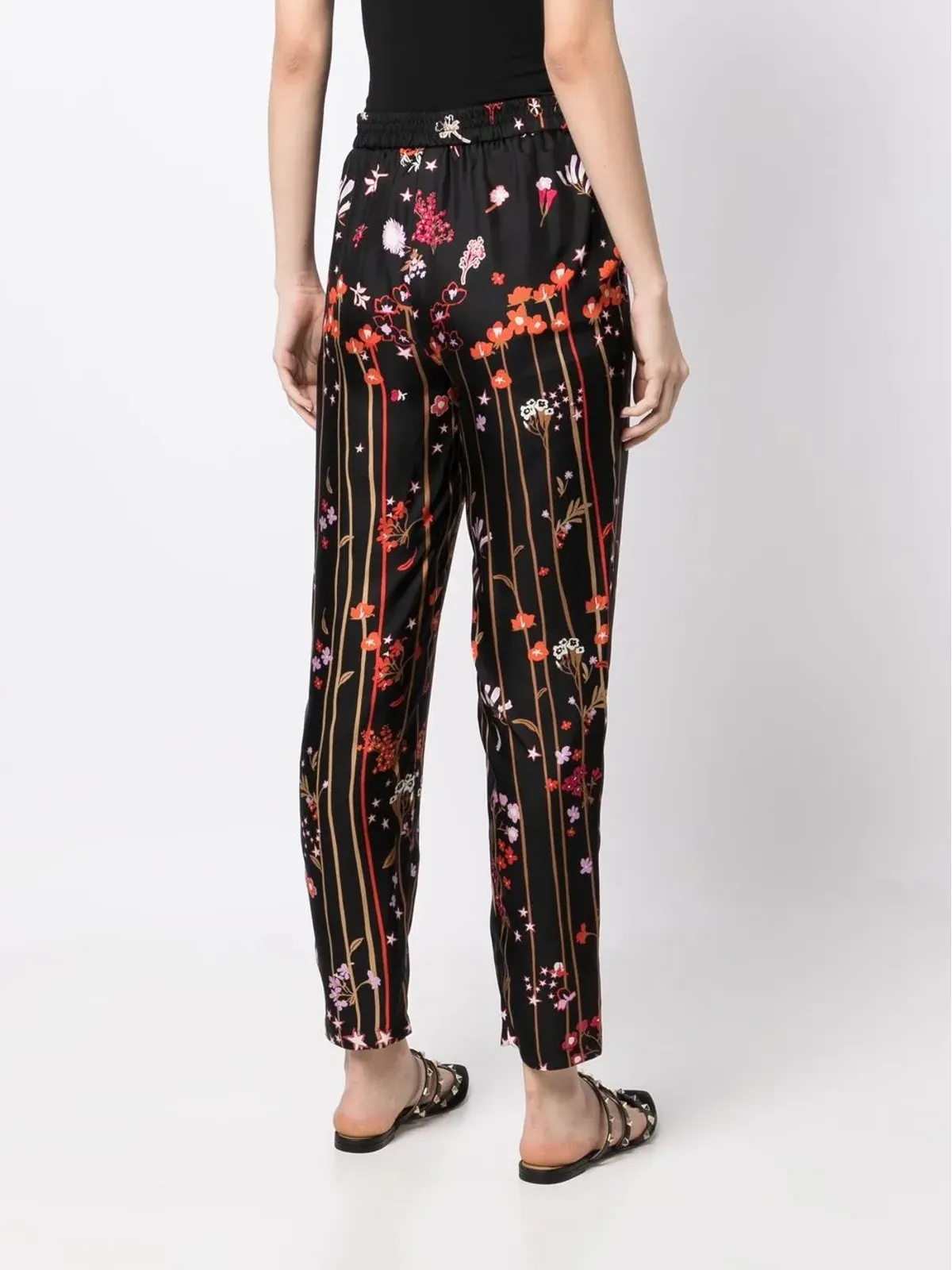 RED Valentino 星柄シルクパンツ - 画像4