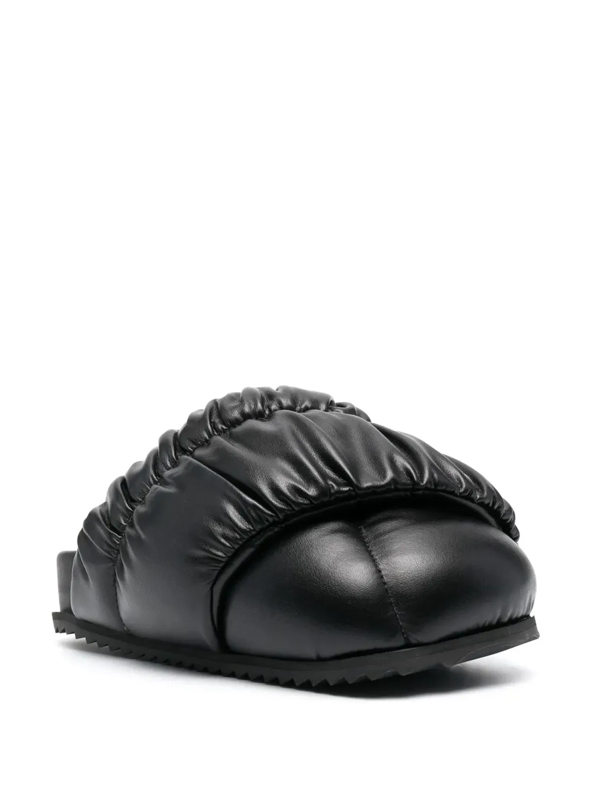 YUME YUME Tent shirred-strap sandals - Black - 画像2