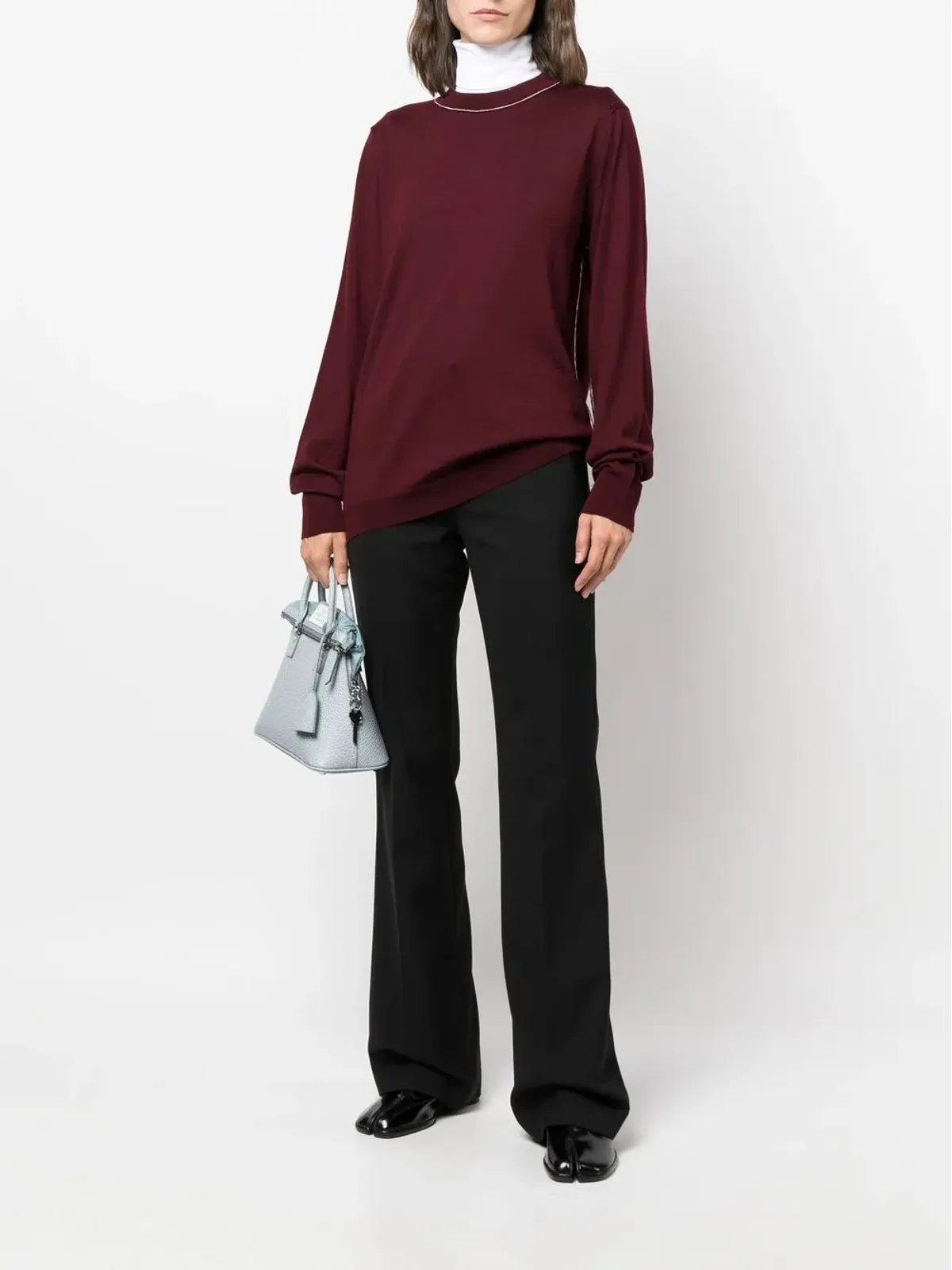 Maison Margiela ワークインプログレス ウールセーター - 画像3