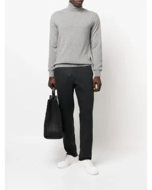Corneliani cashmere roll-neck jumper - Grey - サムネイル2