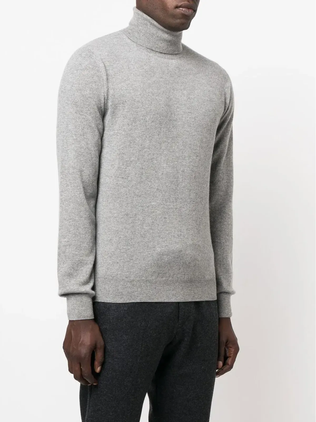 Corneliani cashmere roll-neck jumper - Grey - 画像3