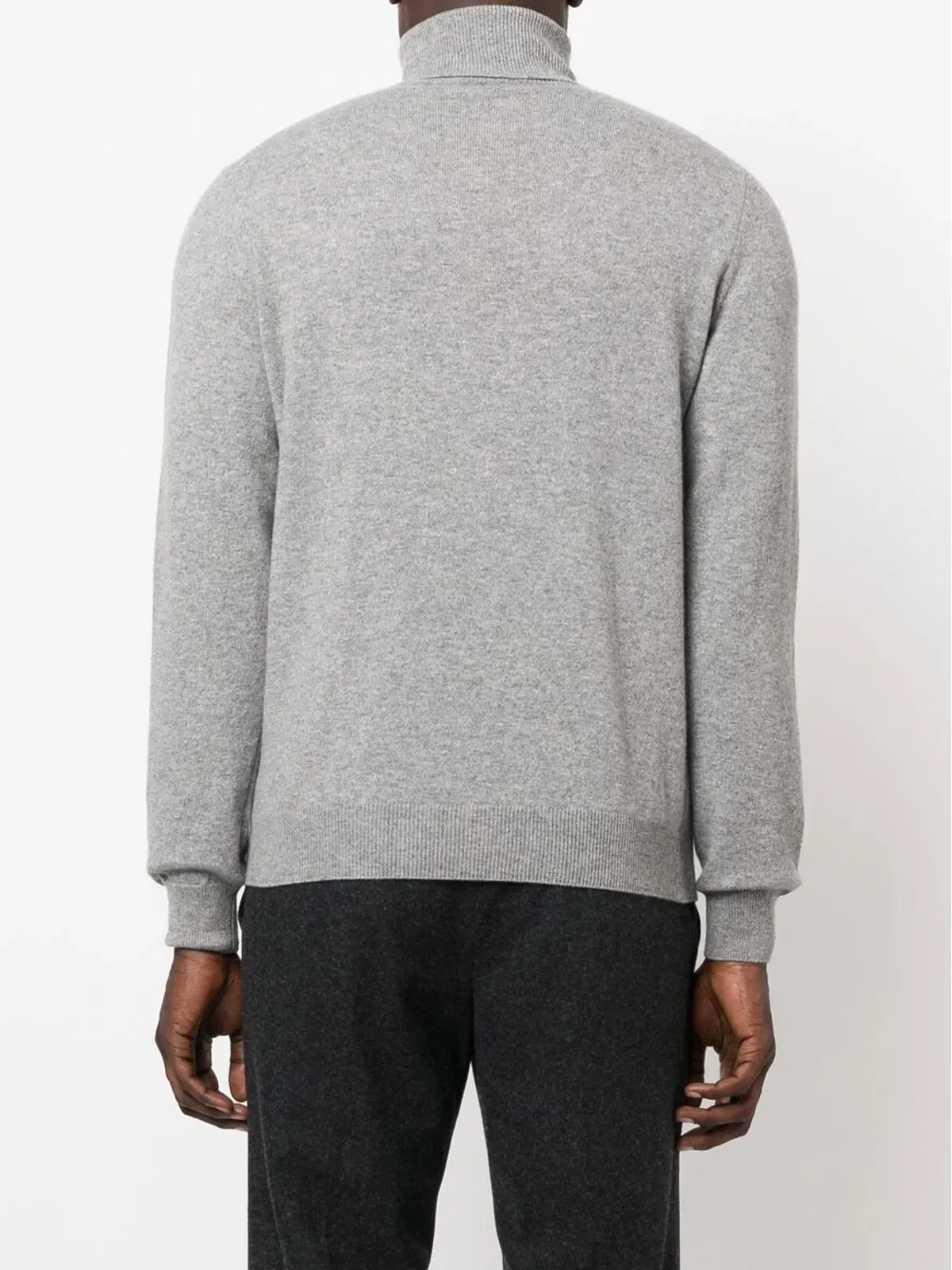 Corneliani cashmere roll-neck jumper - Grey - 画像4