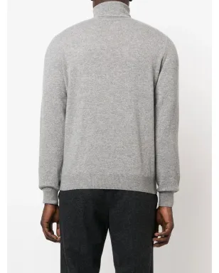Corneliani cashmere roll-neck jumper - Grey - サムネイル4