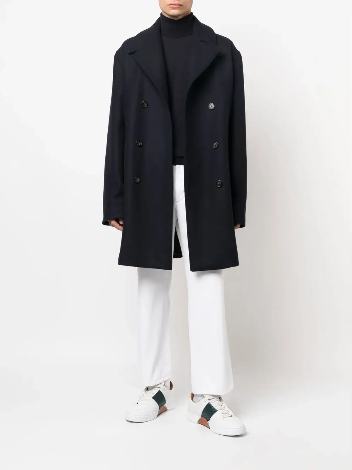 Corneliani ロングスリーブ ロールネック ジャンパー - 画像2
