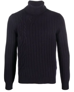 Corneliani ロールネック ケーブルニット セーター - サムネイル1