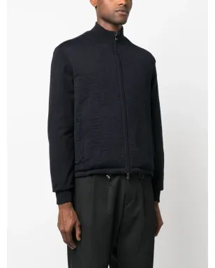 Corneliani ロゴ ボンバージャケット - サムネイル3