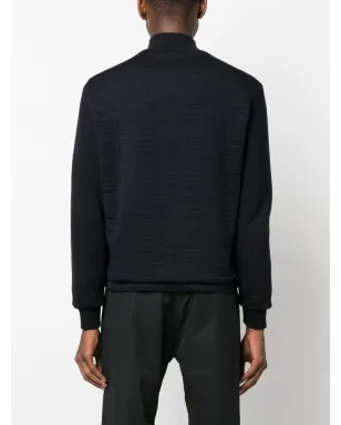 Corneliani ロゴ ボンバージャケット - サムネイル4