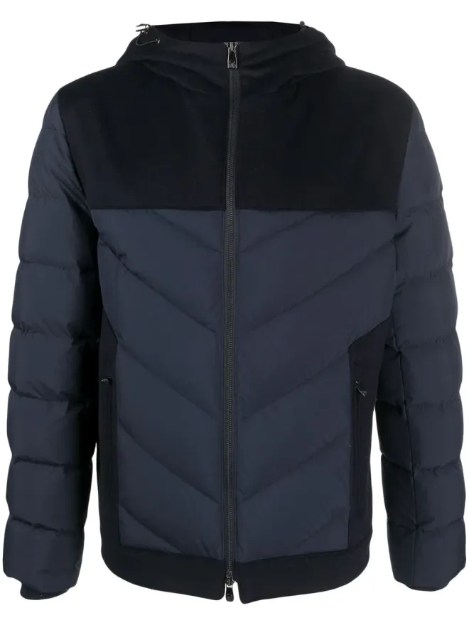 Corneliani Corneliani フード付きダウンジャケットの商品画像