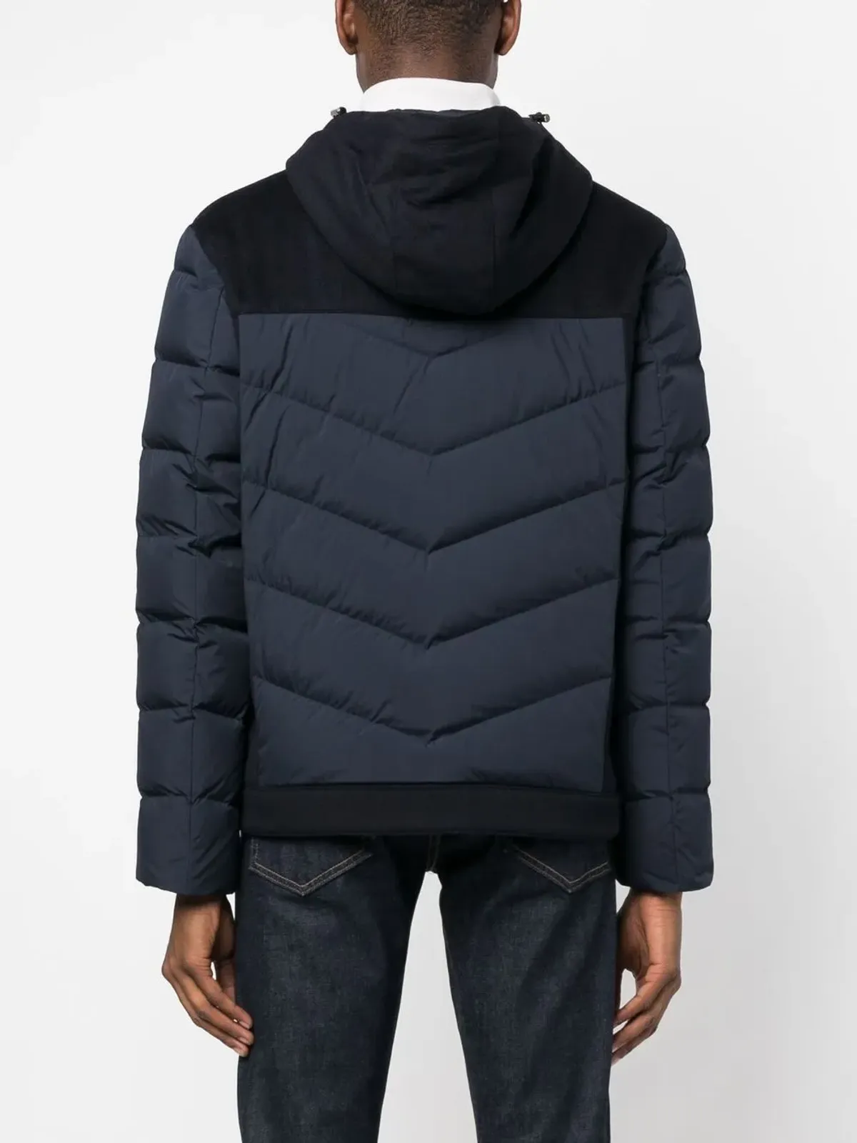 Corneliani フード付きダウンジャケット - 画像4