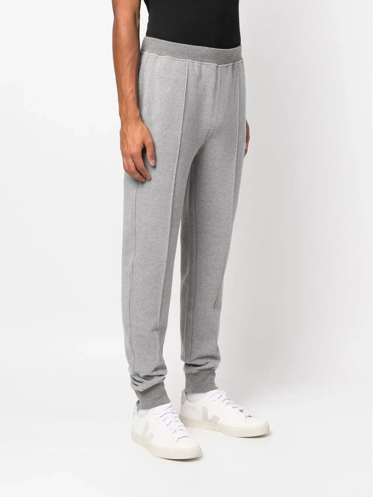 Corneliani テーパード ロゴパッチ ジョガー - 画像3