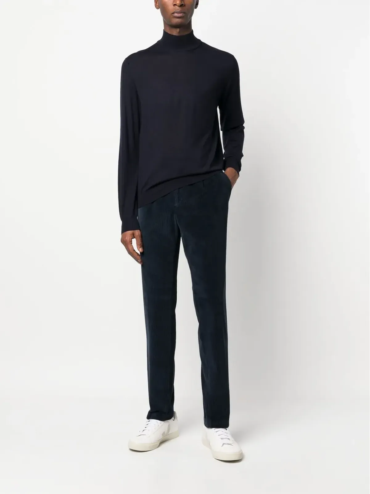 Corneliani ロールネックニットセーター - 画像2