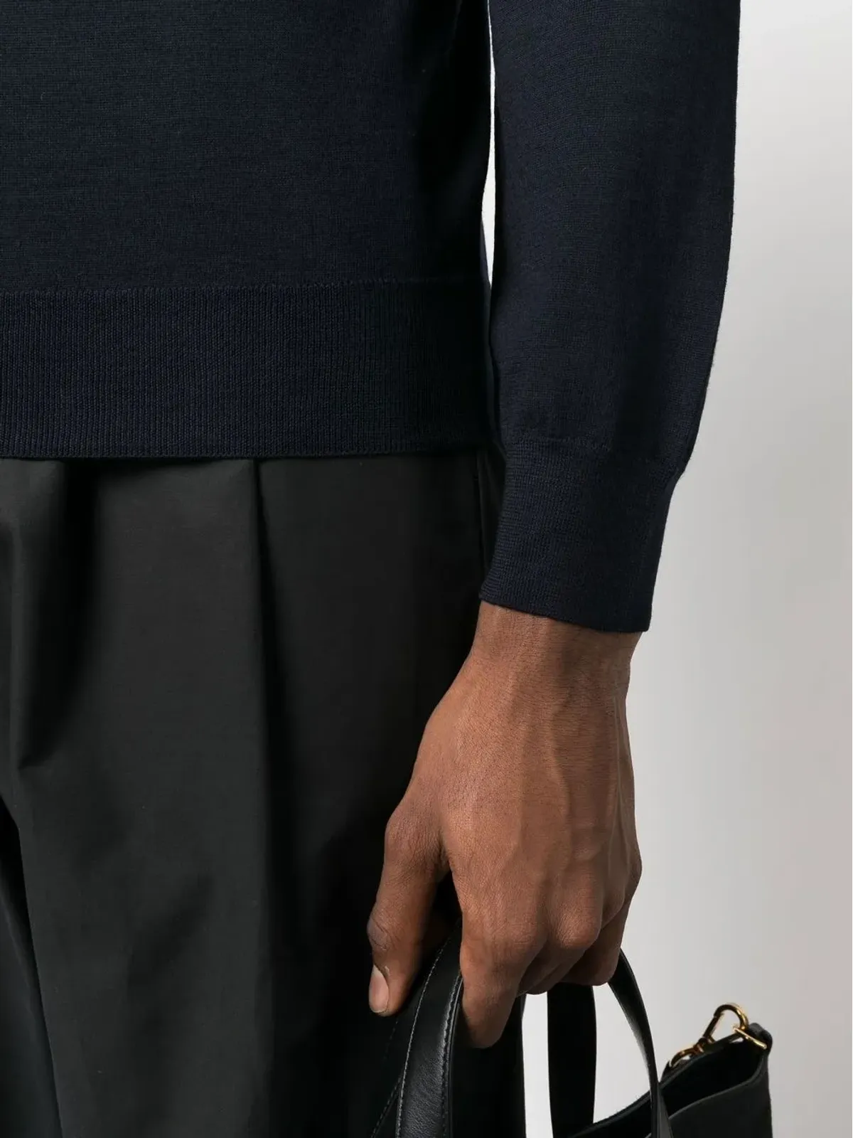 Corneliani ロールネック バージンウール ジャンパー - 画像5