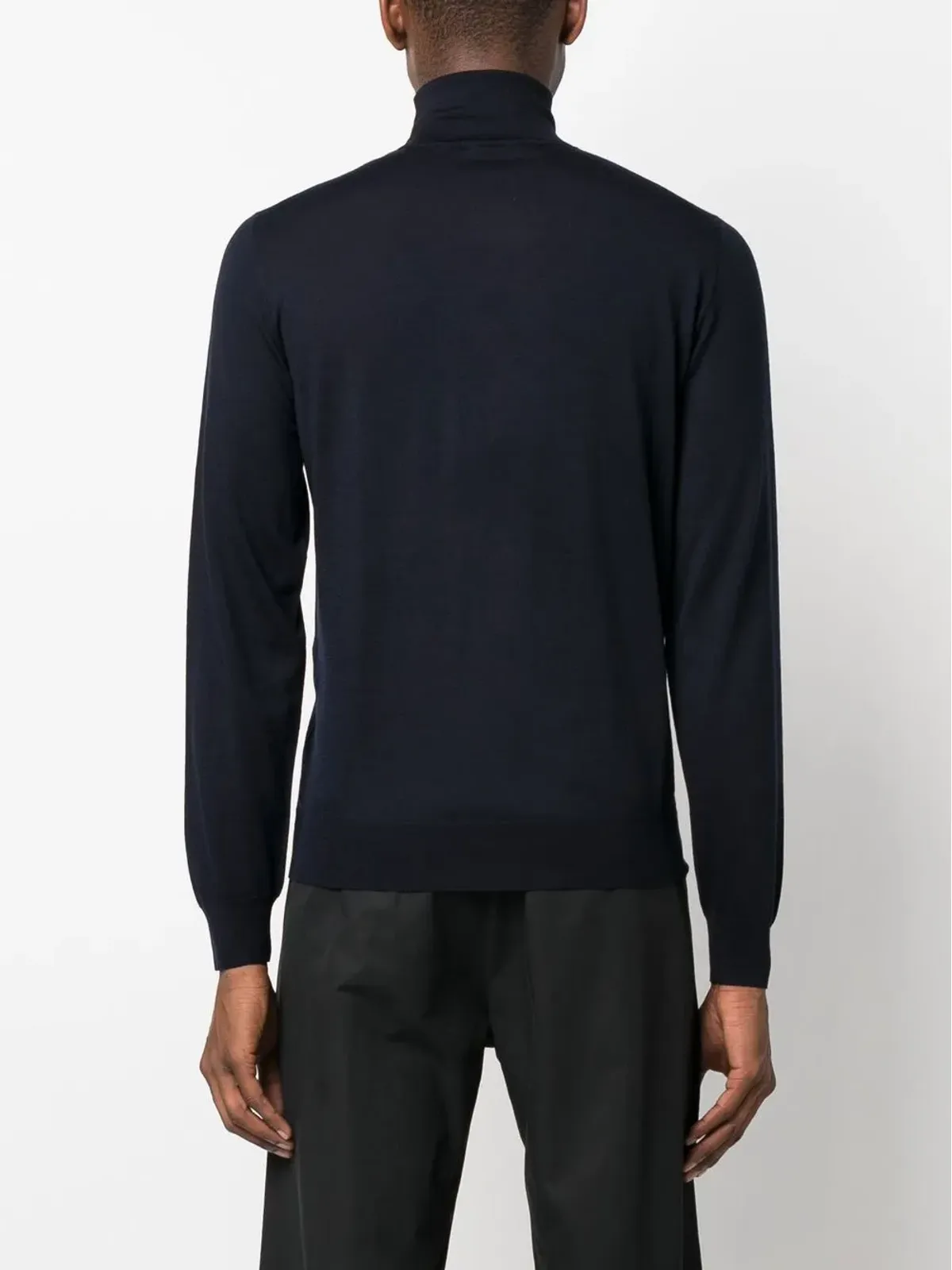 Corneliani ロールネック バージンウール ジャンパー - 画像4