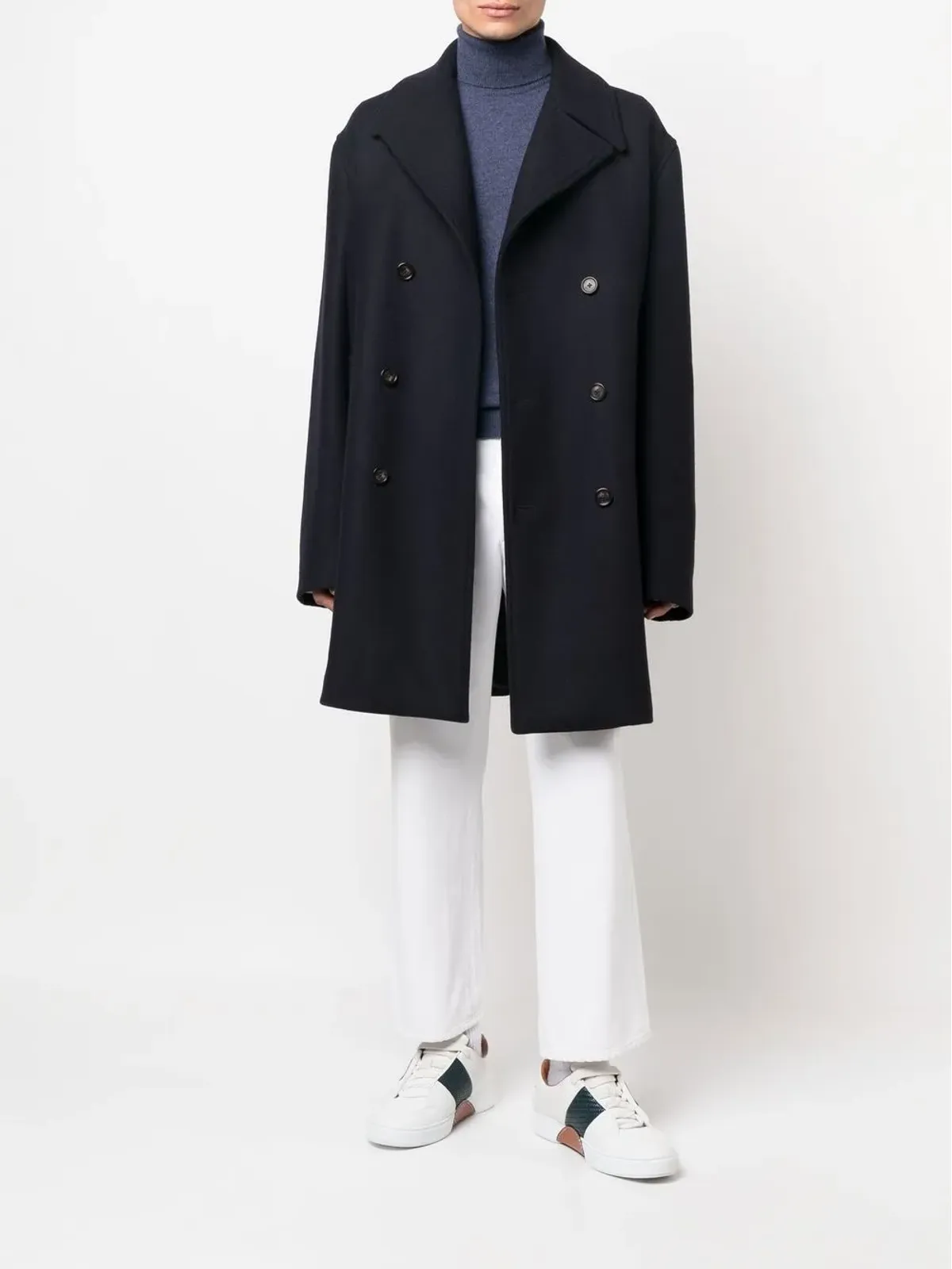 Corneliani ロールネック カシミア セーター - 画像2