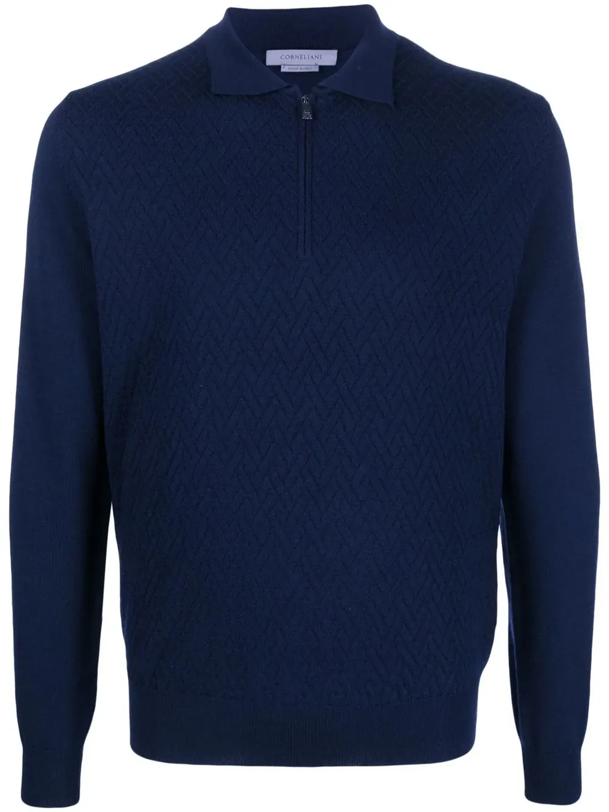 Corneliani 長袖ポロジャンパー - 画像1