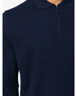 Corneliani 長袖ポロジャンパー - サムネイル5