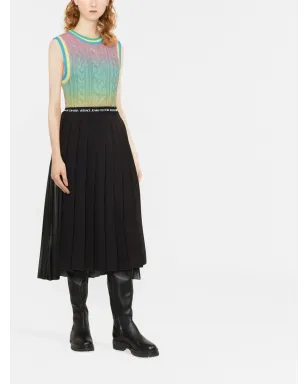 Versace Jeans Couture プリーツアシンメトリースカート - サムネイル2