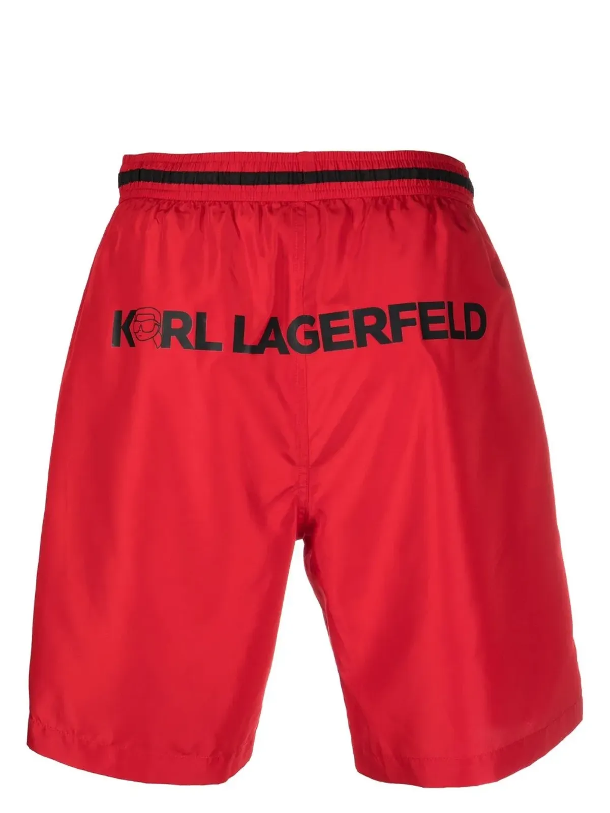 Karl Lagerfeld Ikon 2.0 ロゴプリント ボードショーツ - 画像2