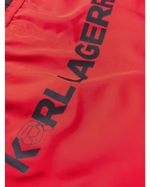 Karl Lagerfeld Ikon 2.0 ロゴプリント ボードショーツ - サムネイル3