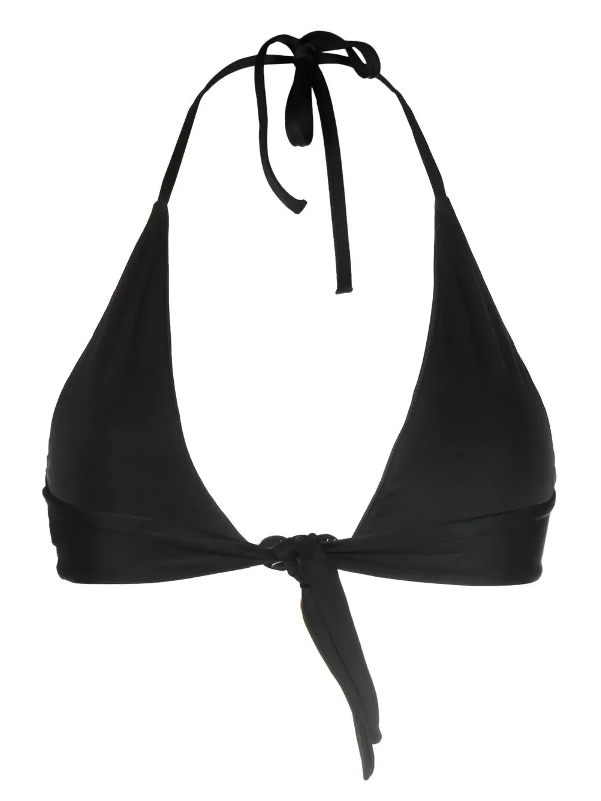 Karl Lagerfeld Karl DNA トライアングルビキニトップ - ブラック - 画像2