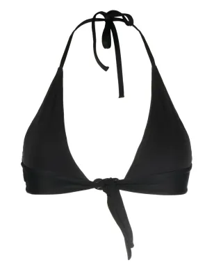 Karl Lagerfeld Karl DNA トライアングルビキニトップ - ブラック - サムネイル2
