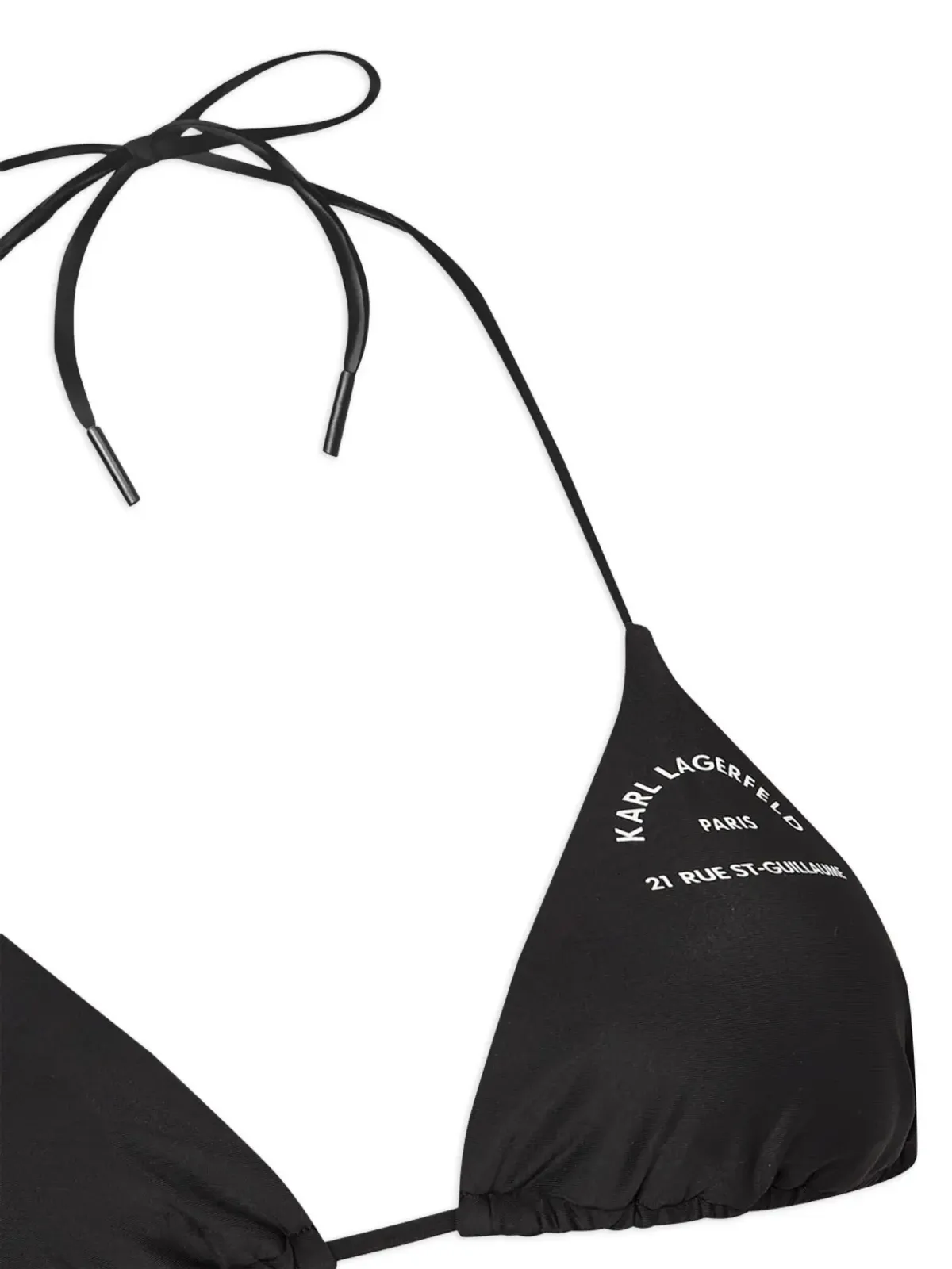 Karl Lagerfeld Rue St-Guillaume トライアングルビキニトップ - 画像2