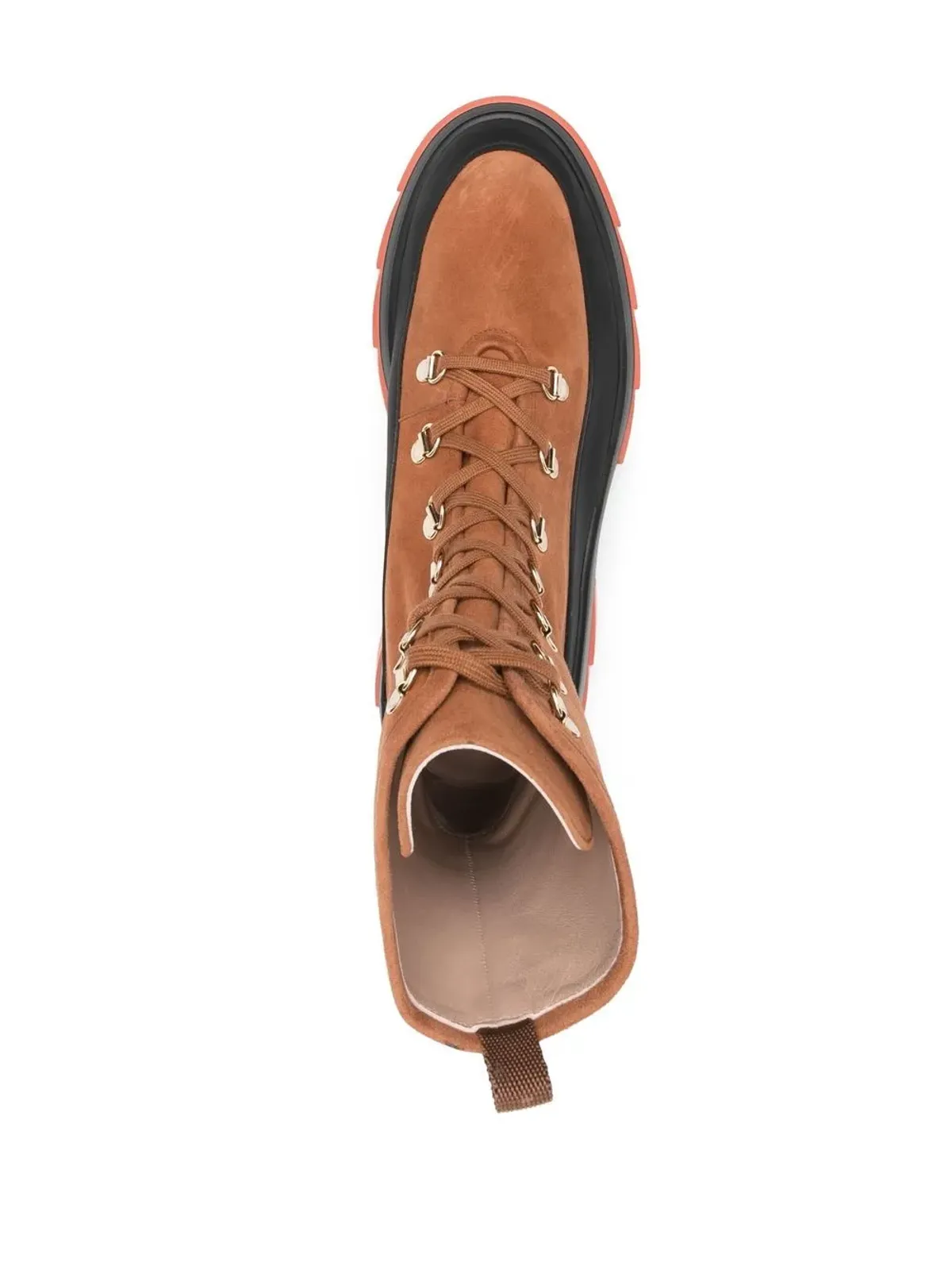 Stuart Weitzman チャンキー レースアップ スエード ブーツ - 画像4