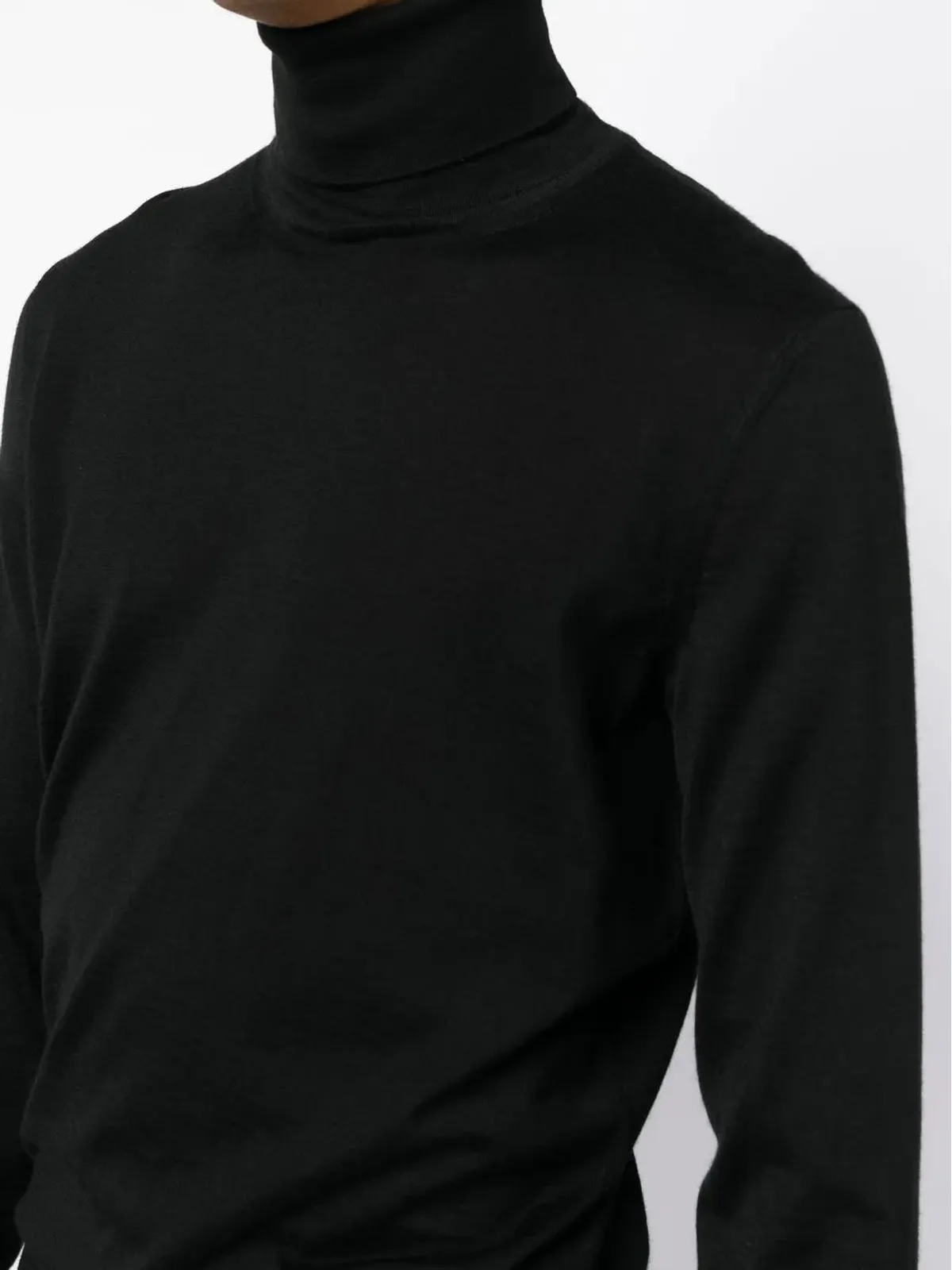 Zegna ロールネックニットセーター - 画像5