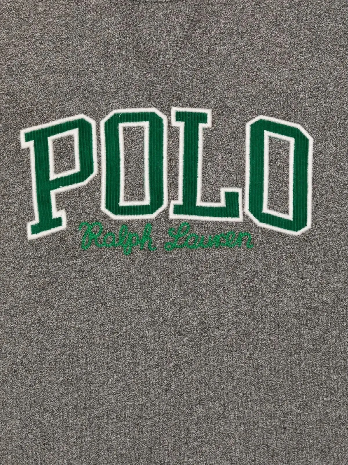 POLO RALPH LAUREN KIDS ロゴ・アップリケ クルーネック スウェットシャツ - グレー - 画像3