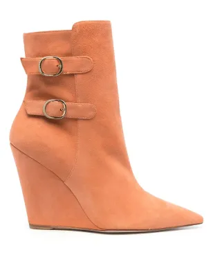 Stuart Weitzman バックル留め付きスエードブーツ - サムネイル1