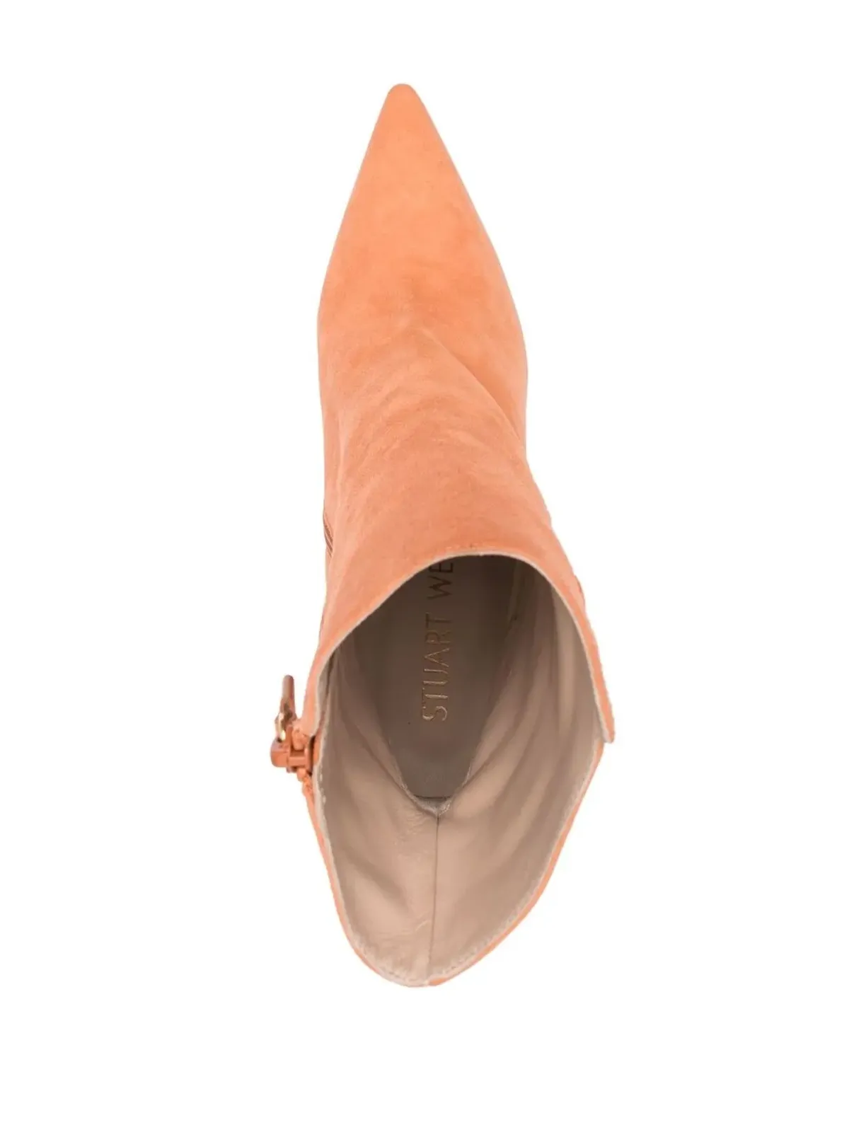 Stuart Weitzman バックル留め付きスエードブーツ - 画像4
