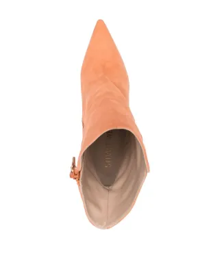Stuart Weitzman バックル留め付きスエードブーツ - サムネイル4