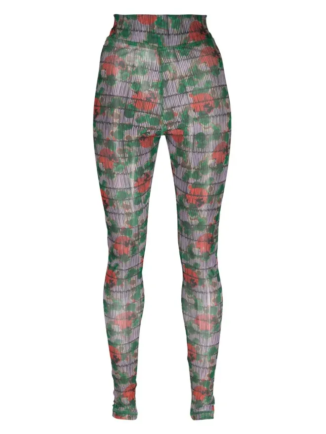 Henrik Vibskov Henrik Vibskov 総柄フローラルプリントレギンスの商品画像