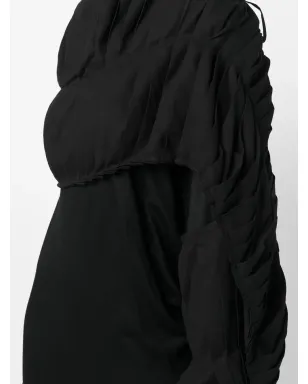 Yohji Yamamoto ウールとコットンのドレス - サムネイル5