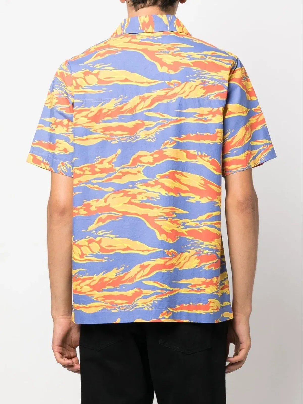 Maharishi グラフィックプリント キャンプカラーシャツ - 画像4