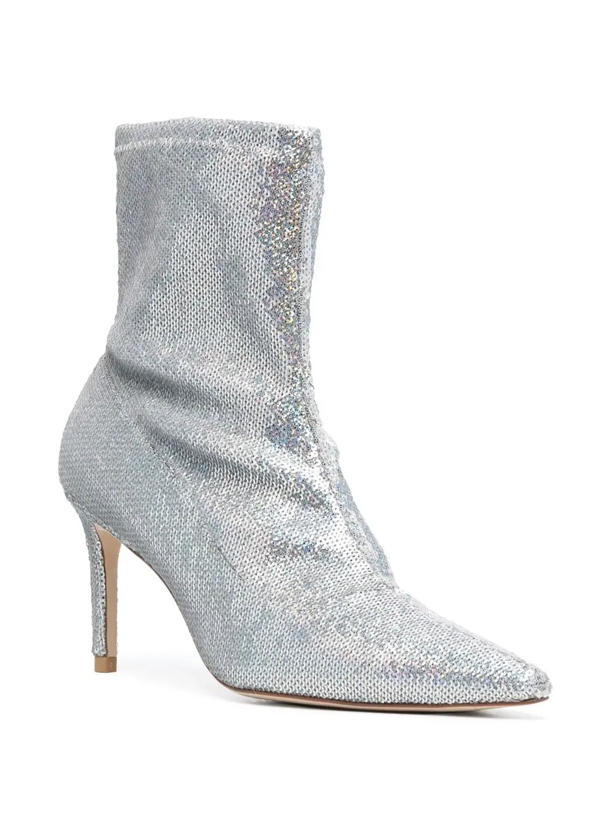 Stuart Weitzman ホログラフィックエフェクト アンクルブーツ - 画像2