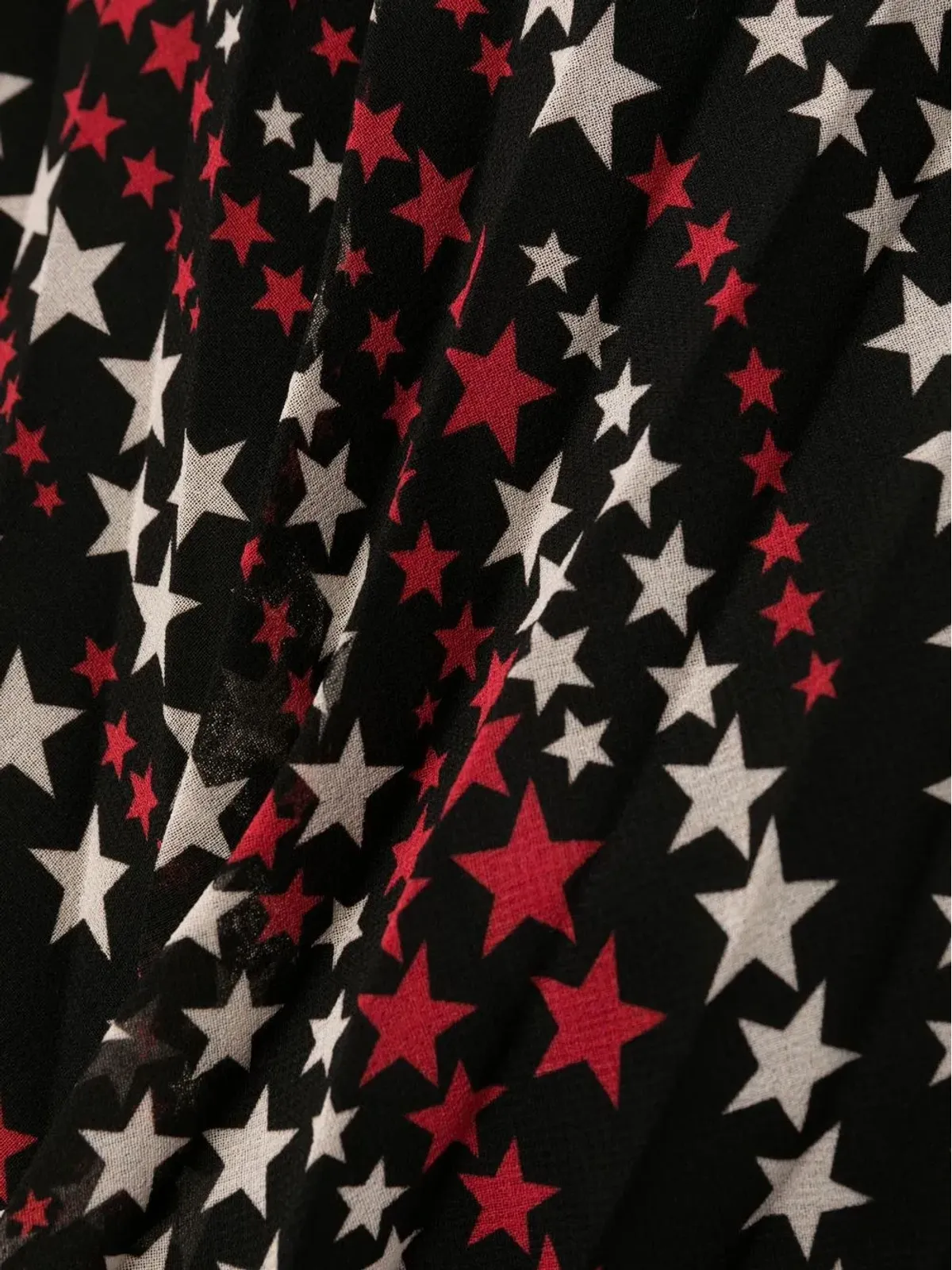 RED Valentino 星柄プリーツドレス - 画像5