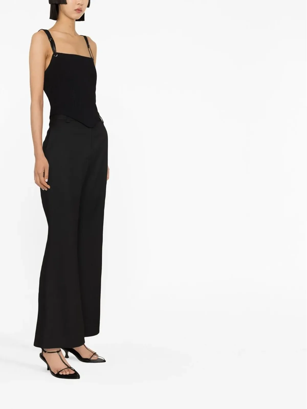 By Malene Birger Carassフレアパンツ - 画像4
