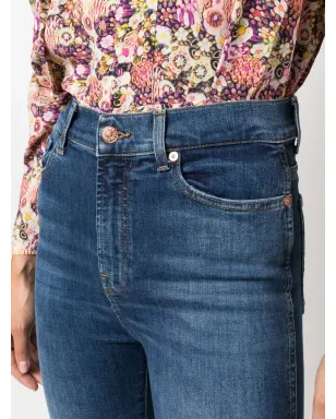 7 For All Mankind クロップドデニムジーンズ - サムネイル5