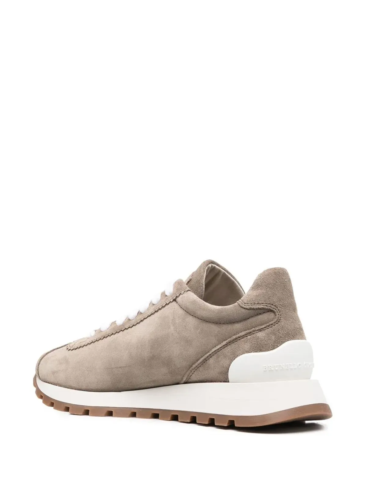 Brunello Cucinelli ビーズディテール ロートップスニーカー - 画像3