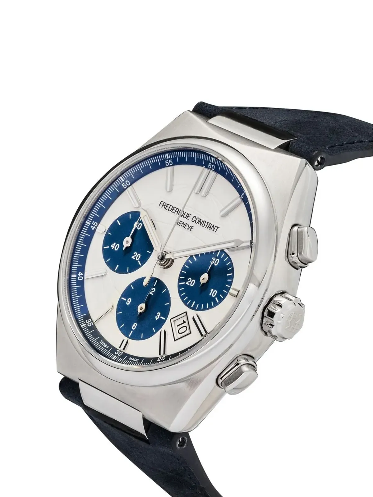 Frederique Constant ハイライフ クロノグラフ オートマチック - シルバー - 画像5