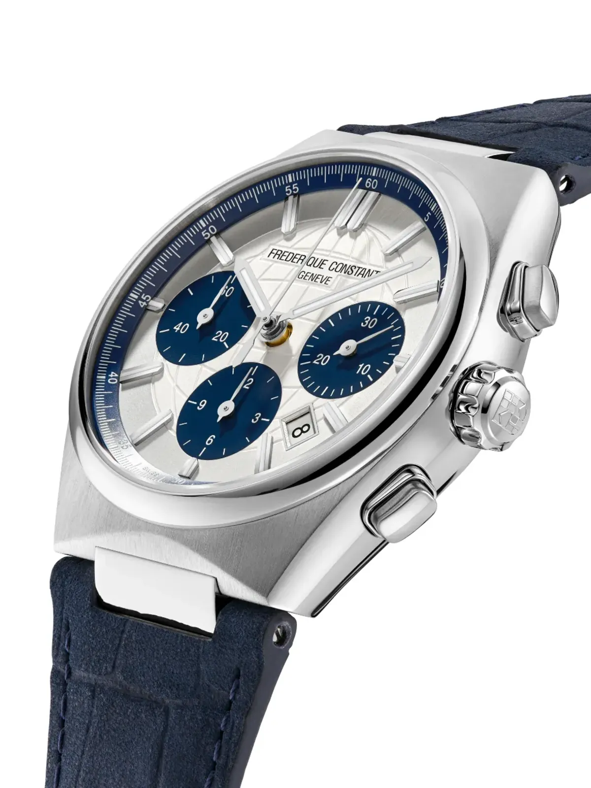 Frederique Constant ハイライフ クロノグラフ オートマチック - シルバー - 画像2