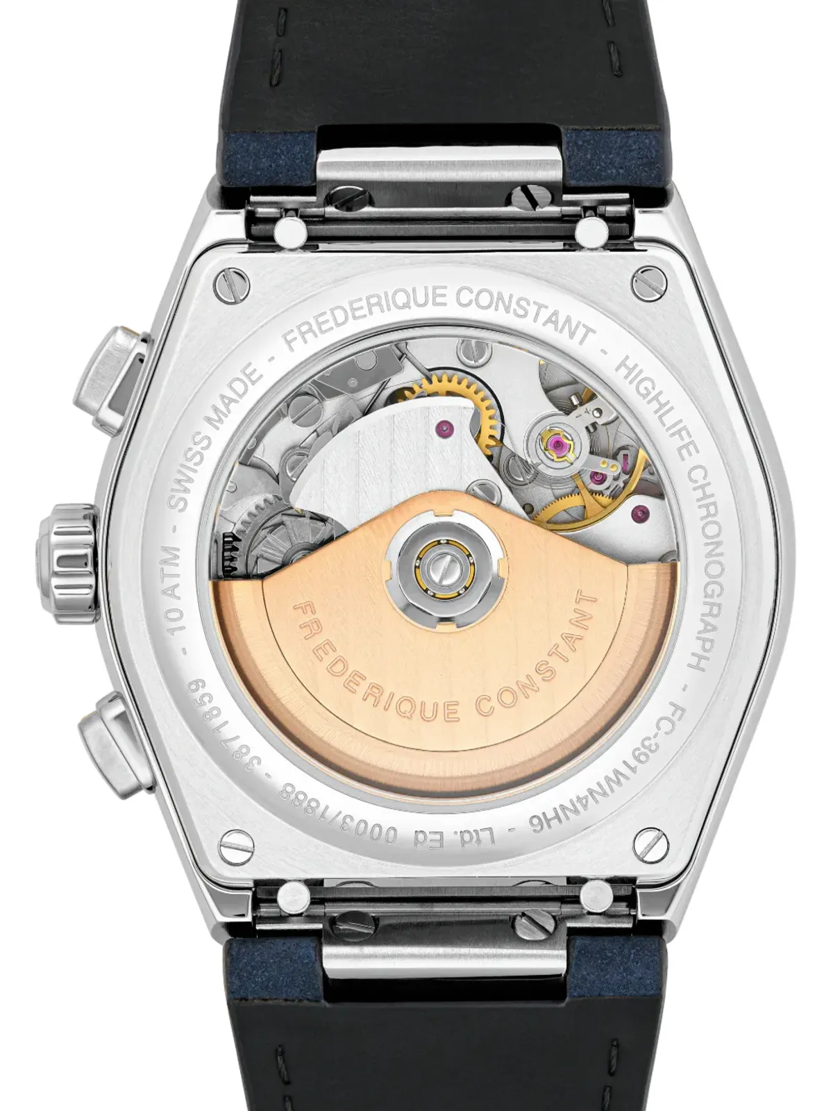 Frederique Constant ハイライフ クロノグラフ オートマチック - シルバー - 画像3