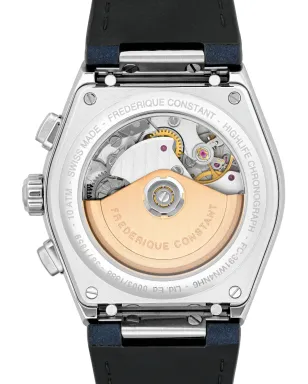 Frederique Constant ハイライフ クロノグラフ オートマチック - シルバー - サムネイル3