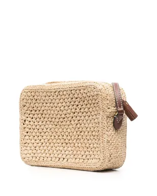 Anya Hindmarch eyes-appliqué woven crossbody bag - Neutrals - サムネイル3