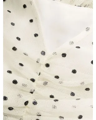 RED Valentino ポルカドット柄フレアドレス - サムネイル5