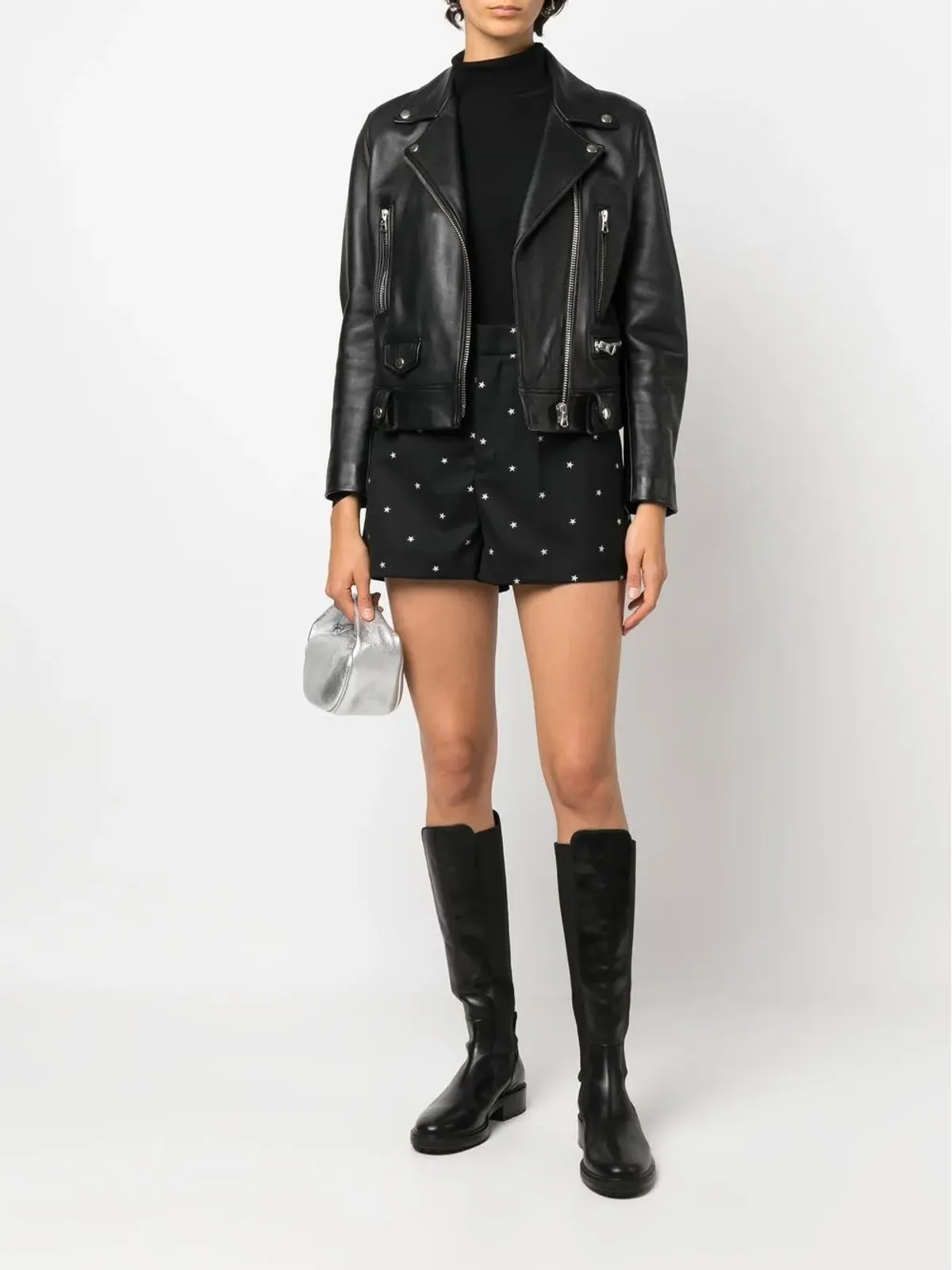 RED Valentino 星柄ショートパンツ - 画像2