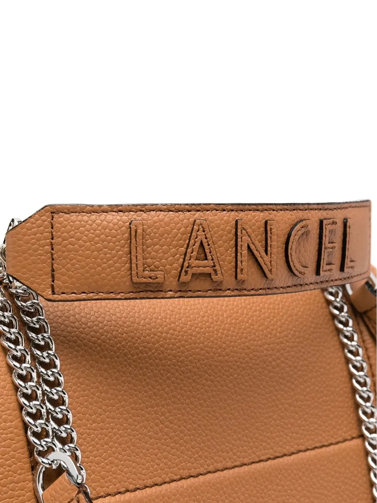 Lancel グレインレザー フラップバッグ - 画像3