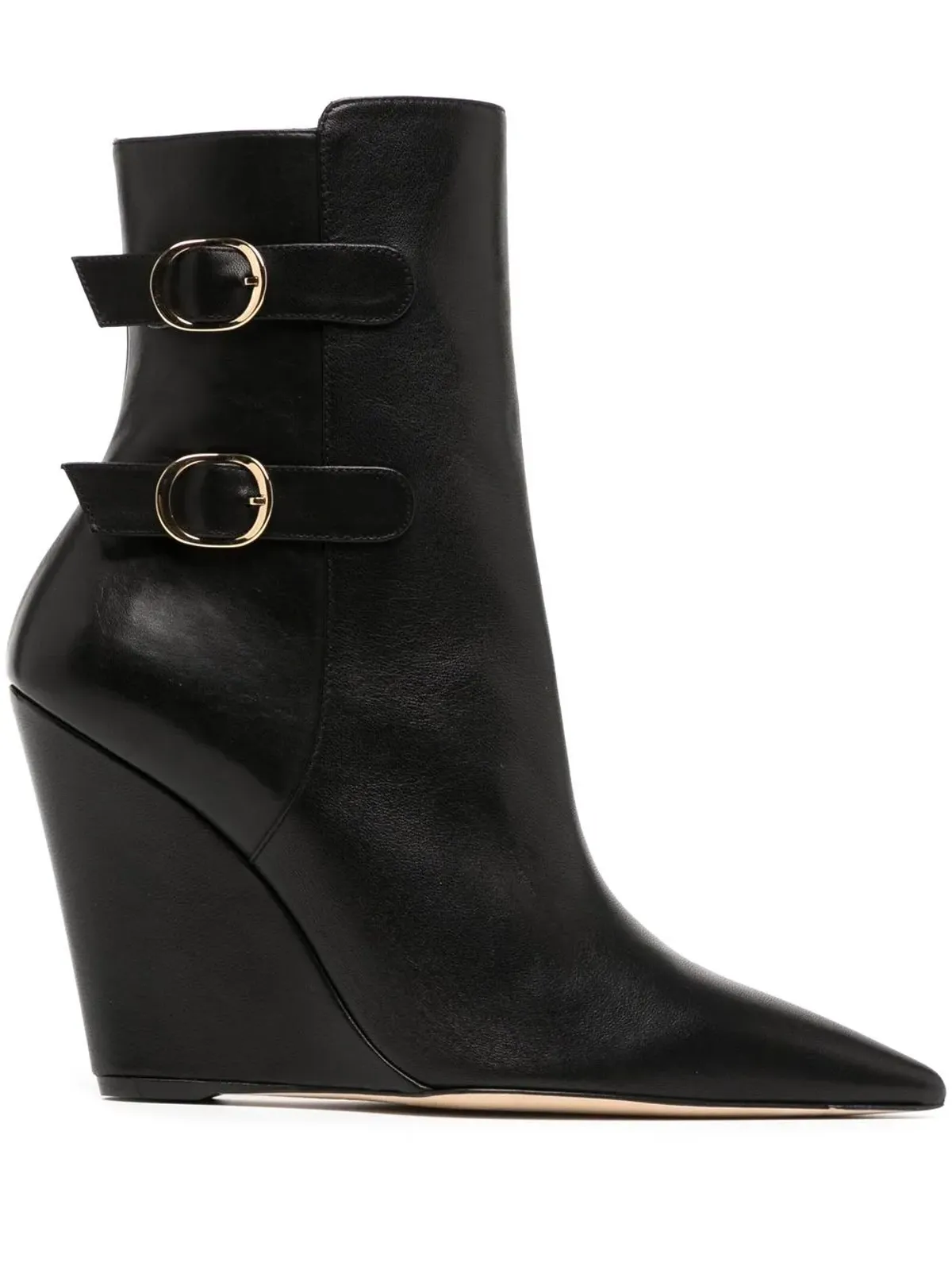 Stuart Weitzman ポインテッドトゥ ウェッジブーツ - 画像1